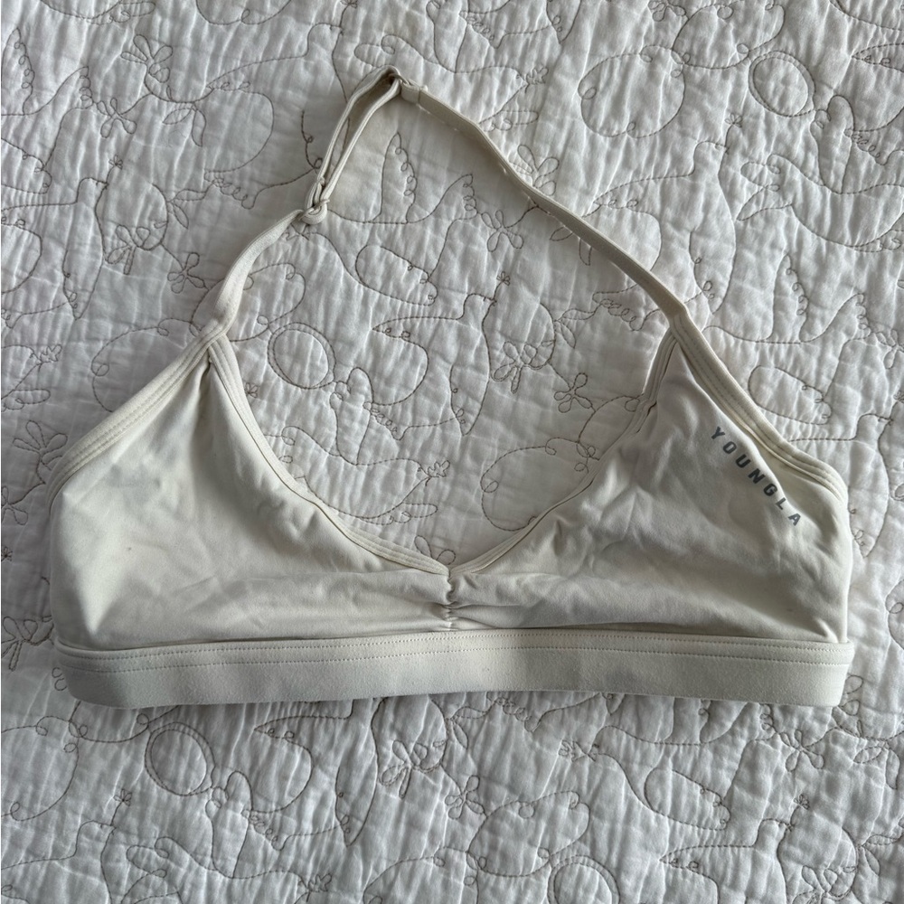 YoungLA Open Back Halter Bra